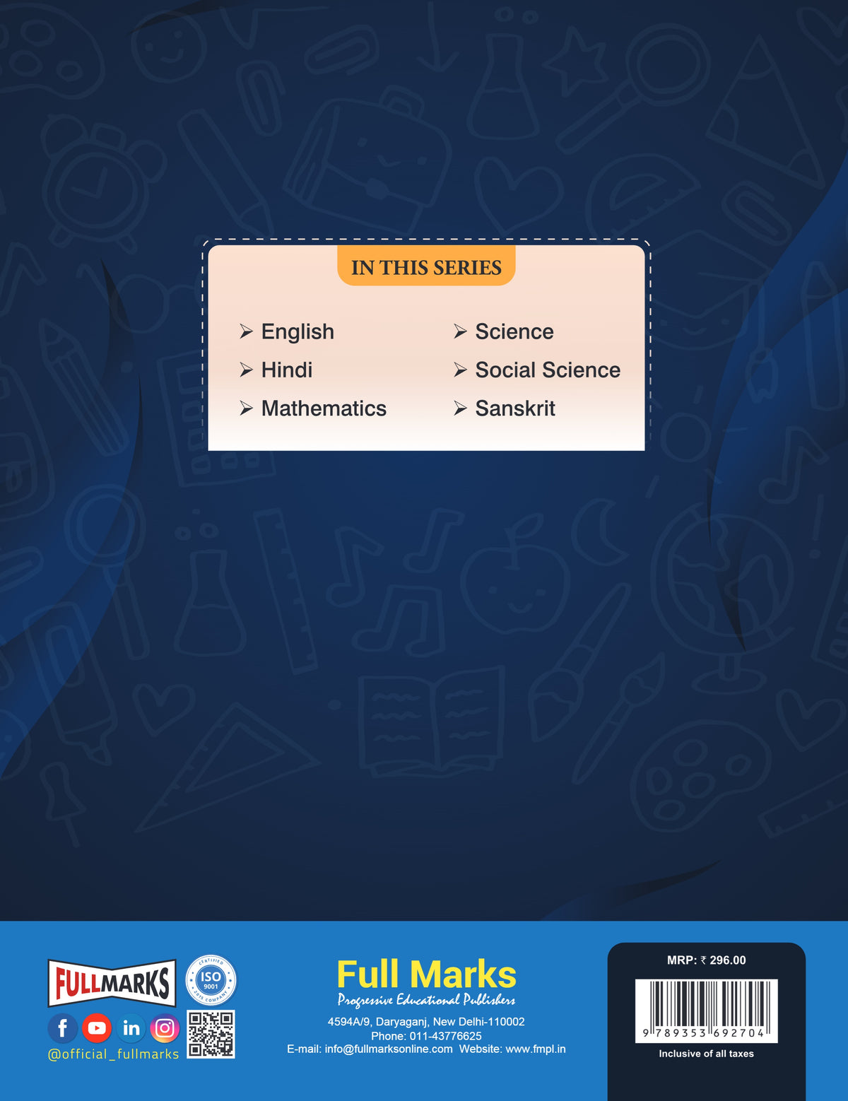 Full Marks English Complete Study Material for Class 6 | Based on Latest Textbooks | DAV Edition