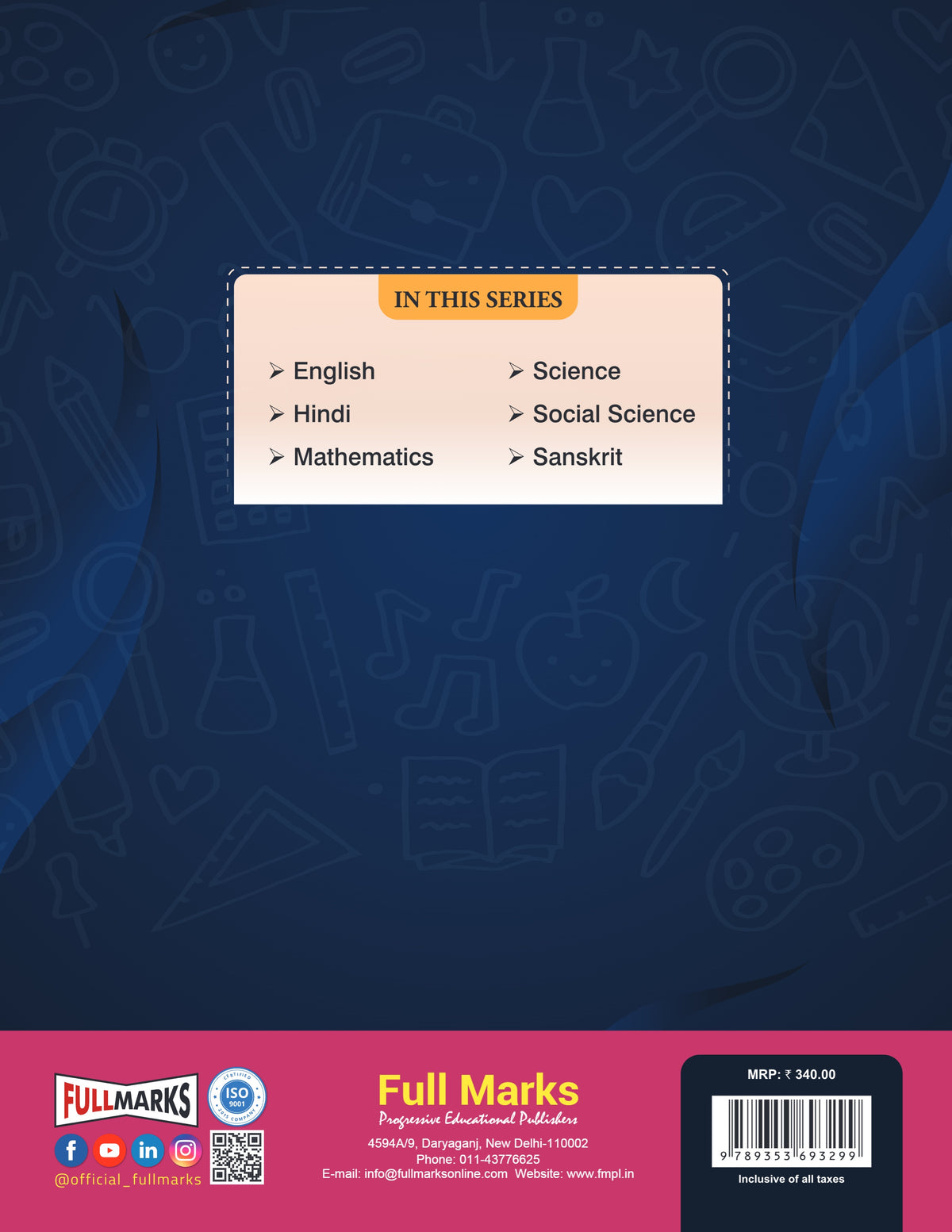 Full Marks Hindi Complete Study Material for Class 7 | Based on Latest Textbooks | DAV Edition