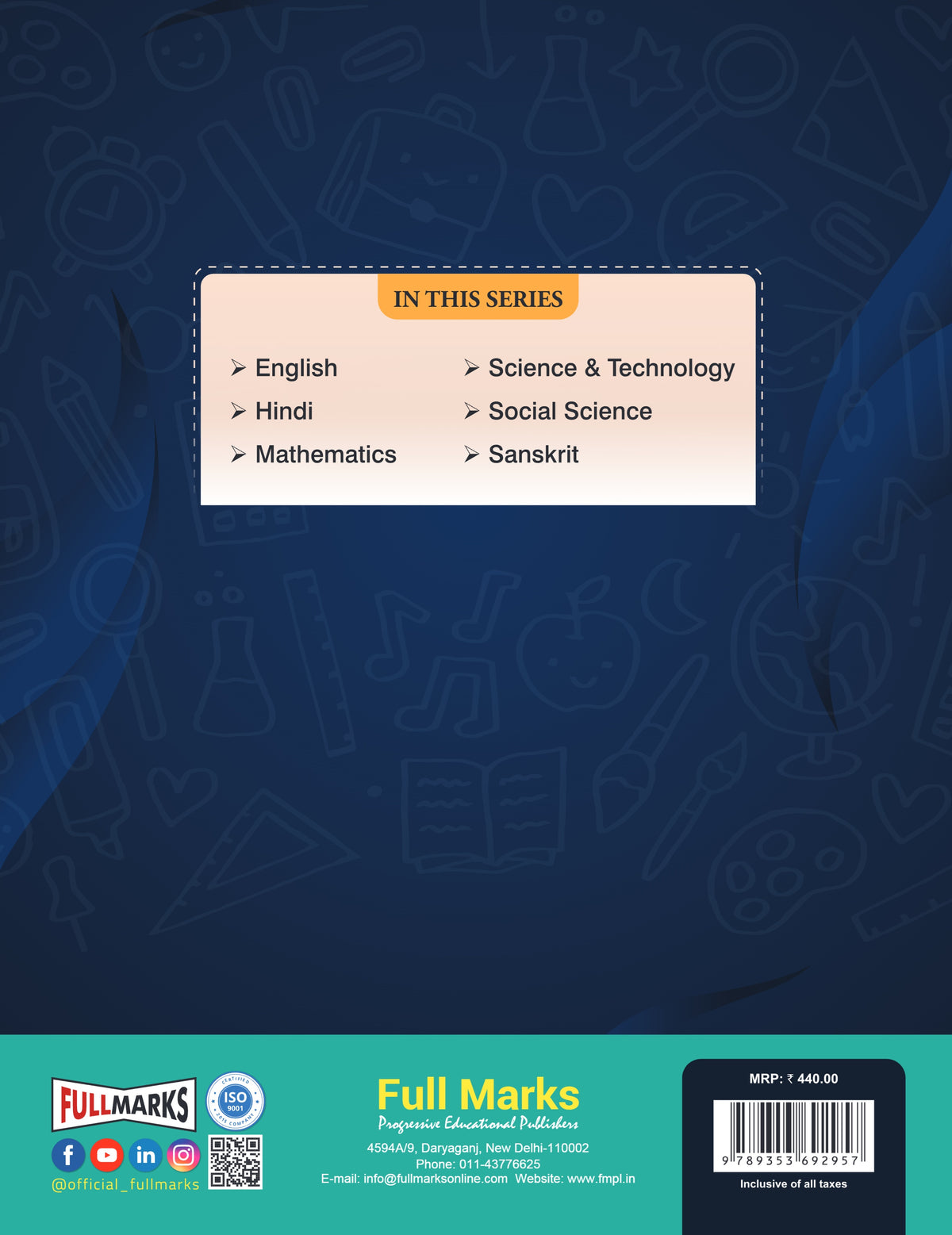Full Marks Science & Technology Complete Study Material for Class 8 | Based on Latest Textbook | DAV Edition