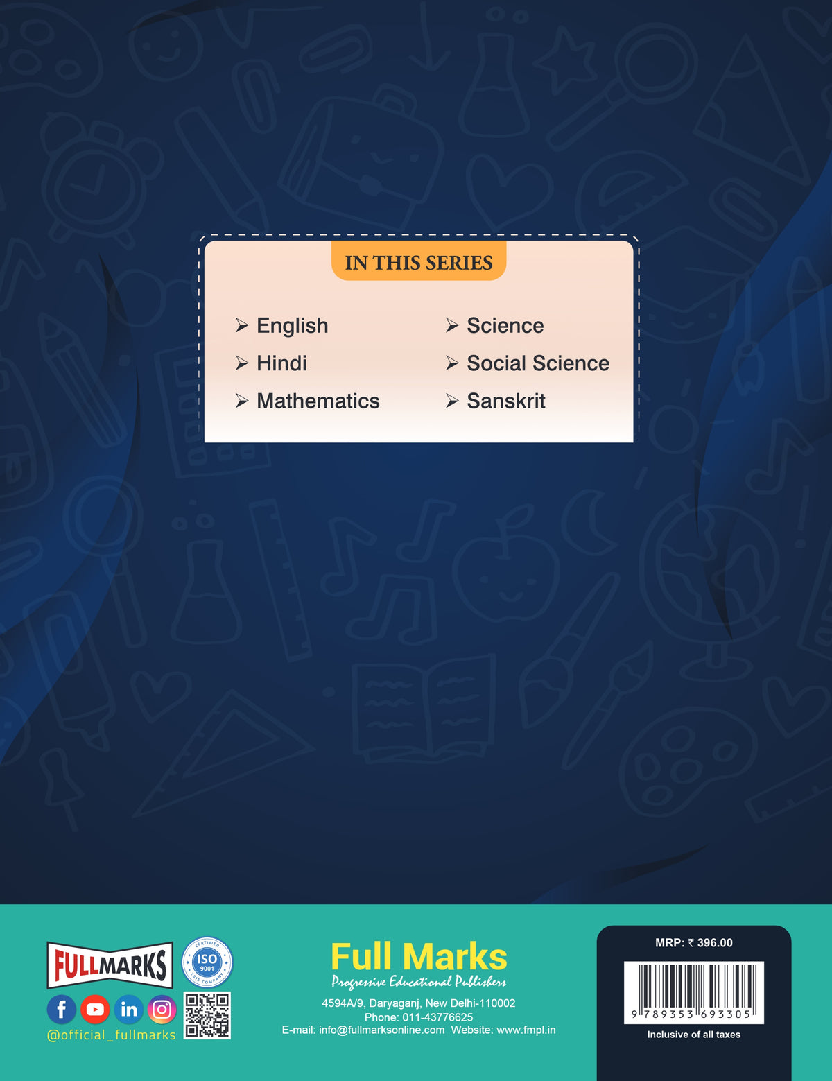 Full Marks Hindi Complete Study Material for Class 8 | Based on Latest Textbooks | DAV Edition
