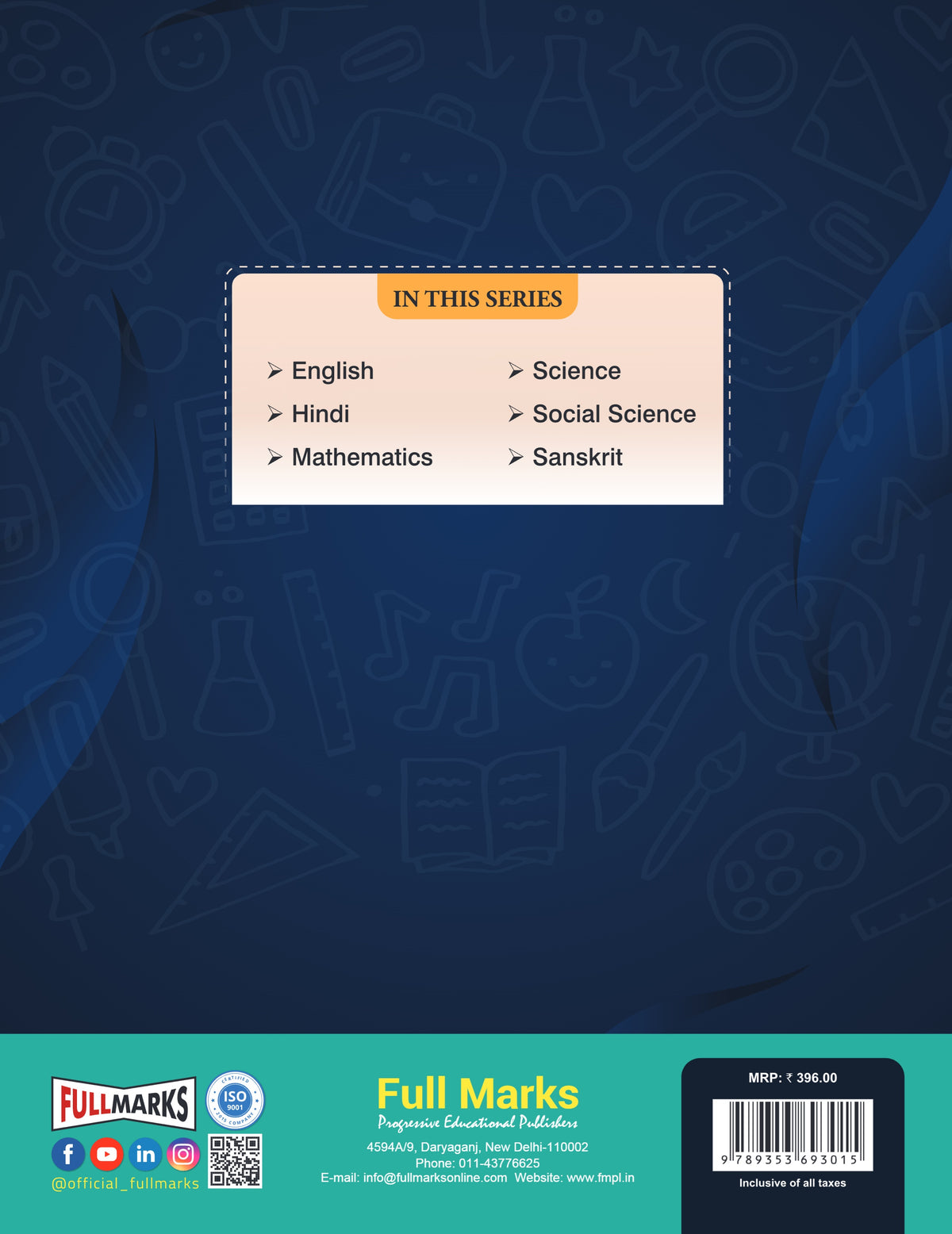 Full Marks Social Science Complete Study Material for Class 8 | Based on Latest Textbook | DAV Edition