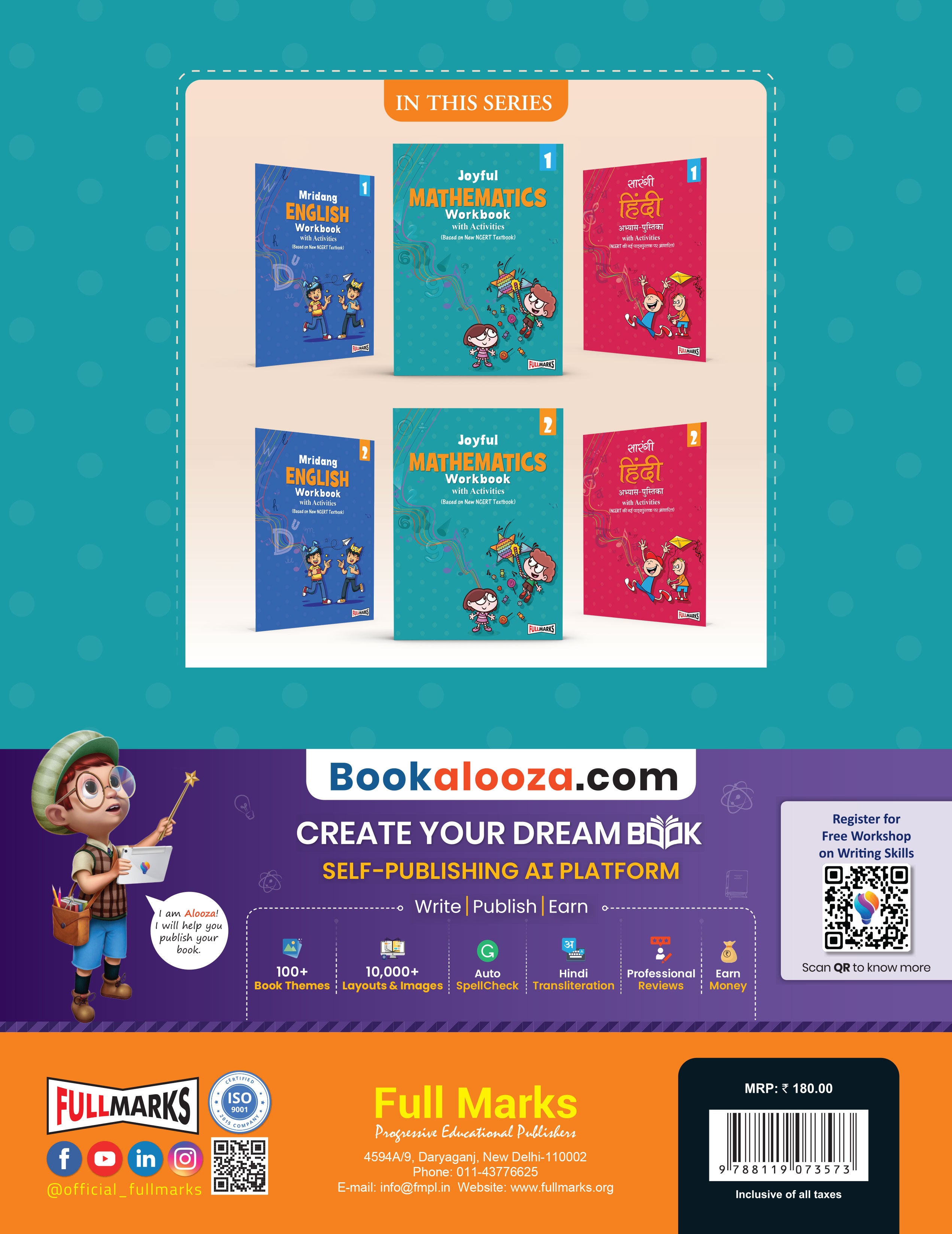 Full Marks Mathematics Workbook (With Activities) Class 2 | Based on Latest NCERT Textbook Joyful and CBSE Syllabus | Includes Chapterwise Summary, Practice Papers and More