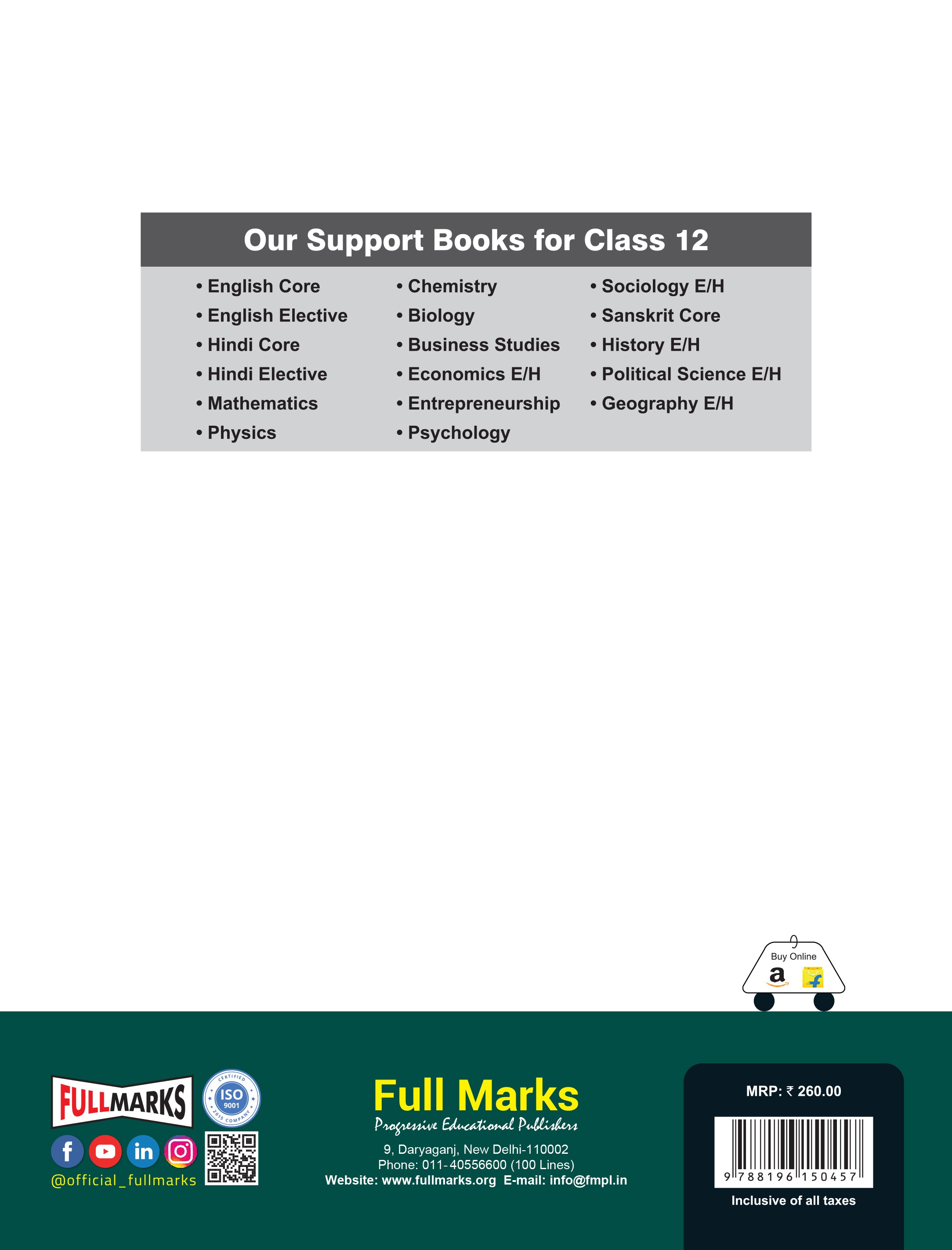 Full Marks Economics Complete Study Material Class 12 | Based on Latest NCERT Textbook Economics (Part-B) and CBSE Syllabus | Covers Chapterwise Summary, Solved Q/A, Practice Papers and More