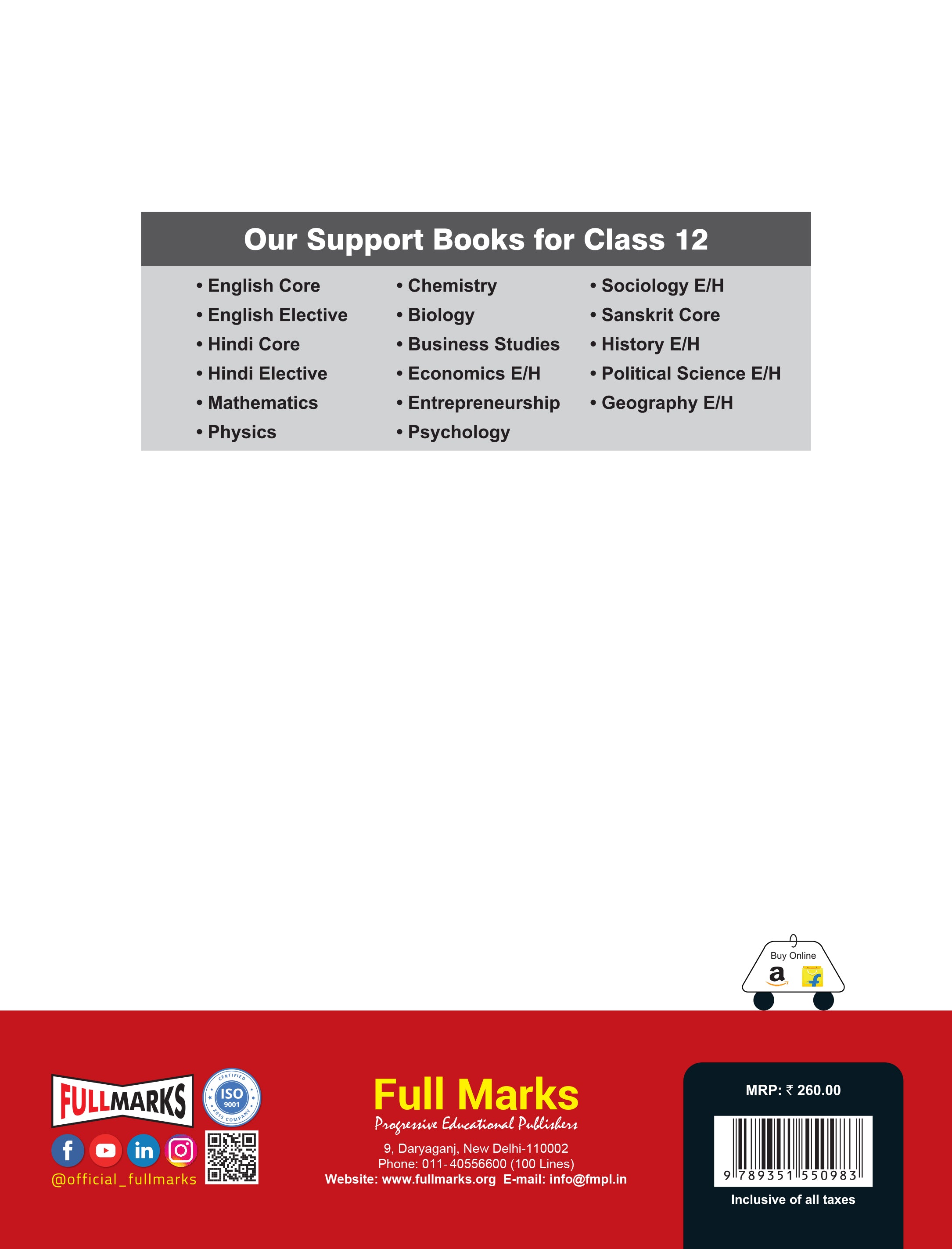 Full Marks Economics Complete Study Material Class 12 | Based on Latest NCERT Textbook Economics (Part-A) and CBSE Syllabus | Covers Chapterwise Summary, Solved Q/A, Practice Papers and More