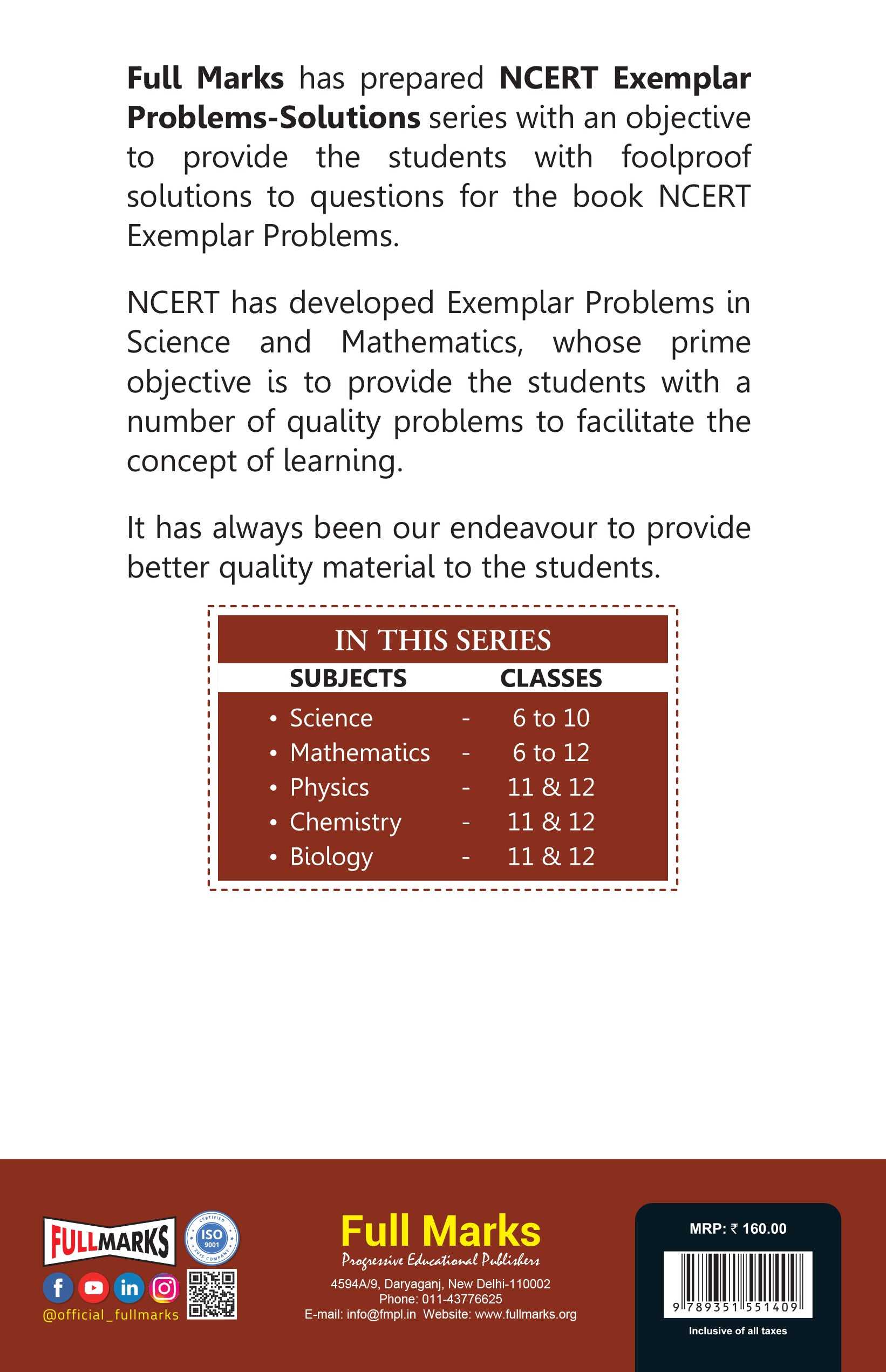 NCERT Exemplar Problems-Solutions Science Class-9