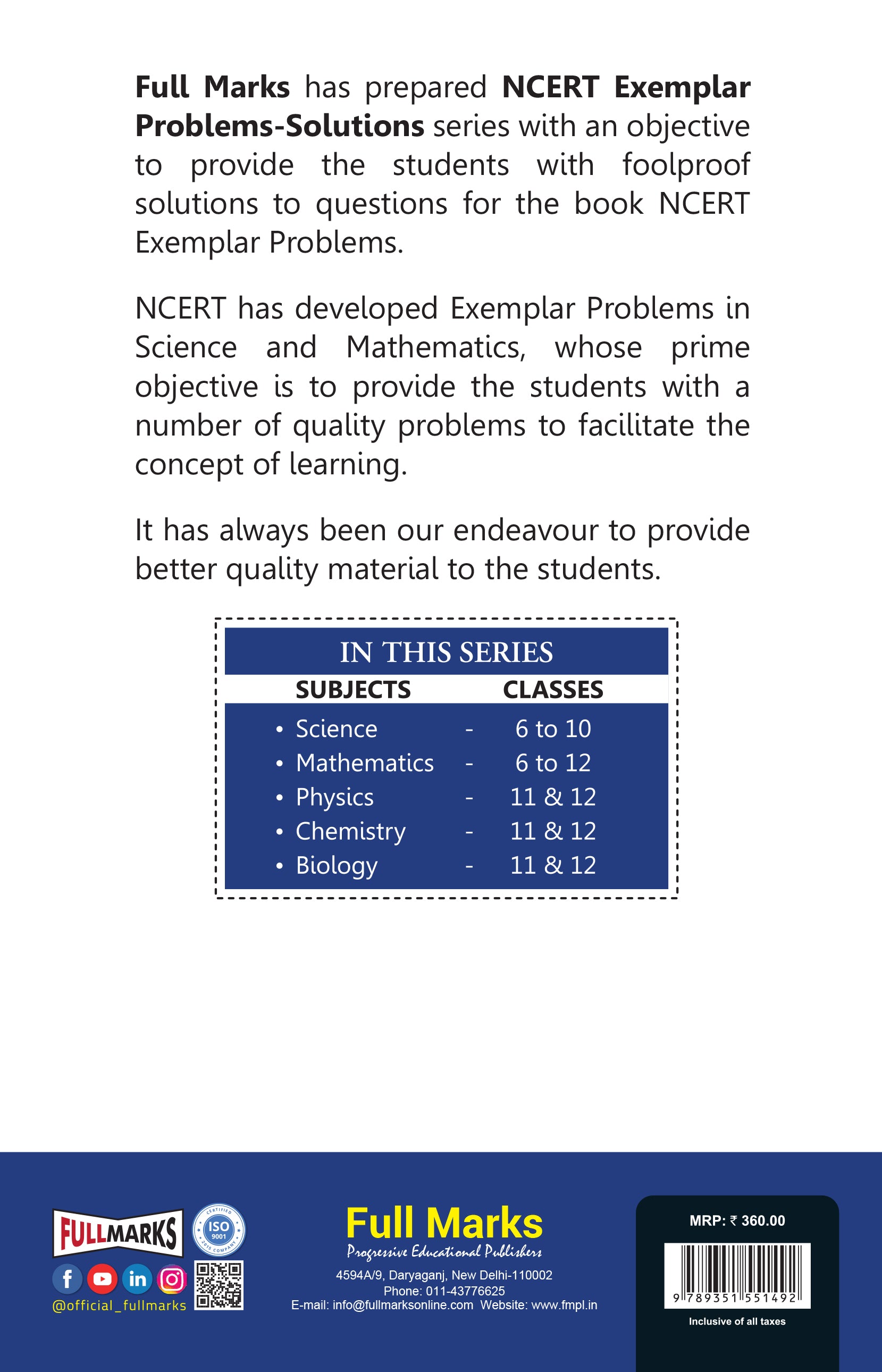 NCERT Exemplar Problems-Solutions Mathematics Class-10