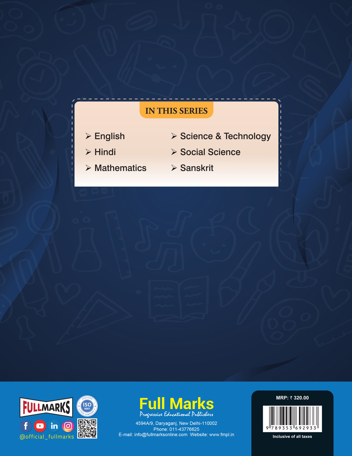 Full Marks Science & Technology Complete Study Material for Class 6 | Based on Latest Textbook | DAV Edition