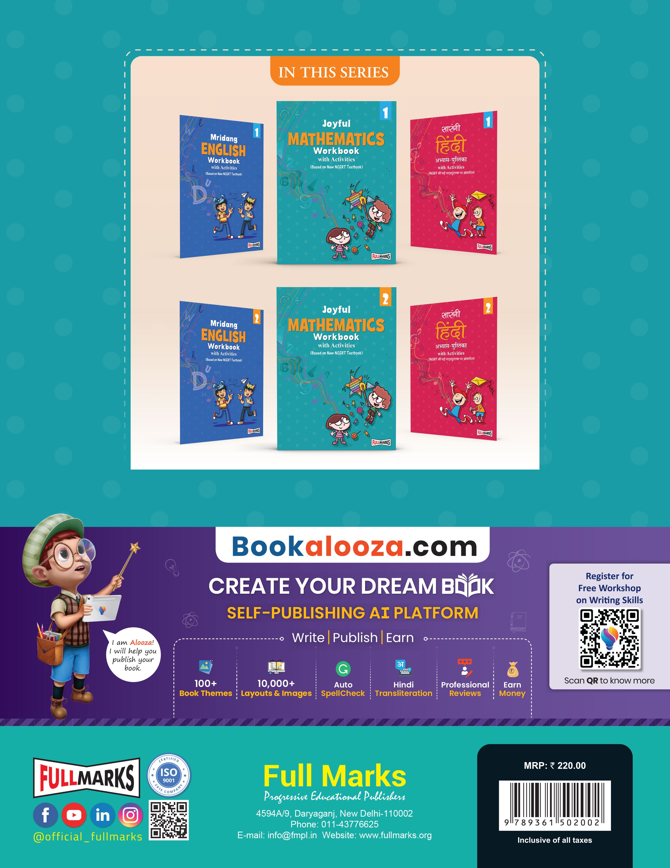 Full Marks Mathematics Workbook (With Activities) Class 3 | Based on Latest NCERT Textbook Maths Mela and CBSE Syllabus | Includes Chapterwise Summary, Practice Papers and More