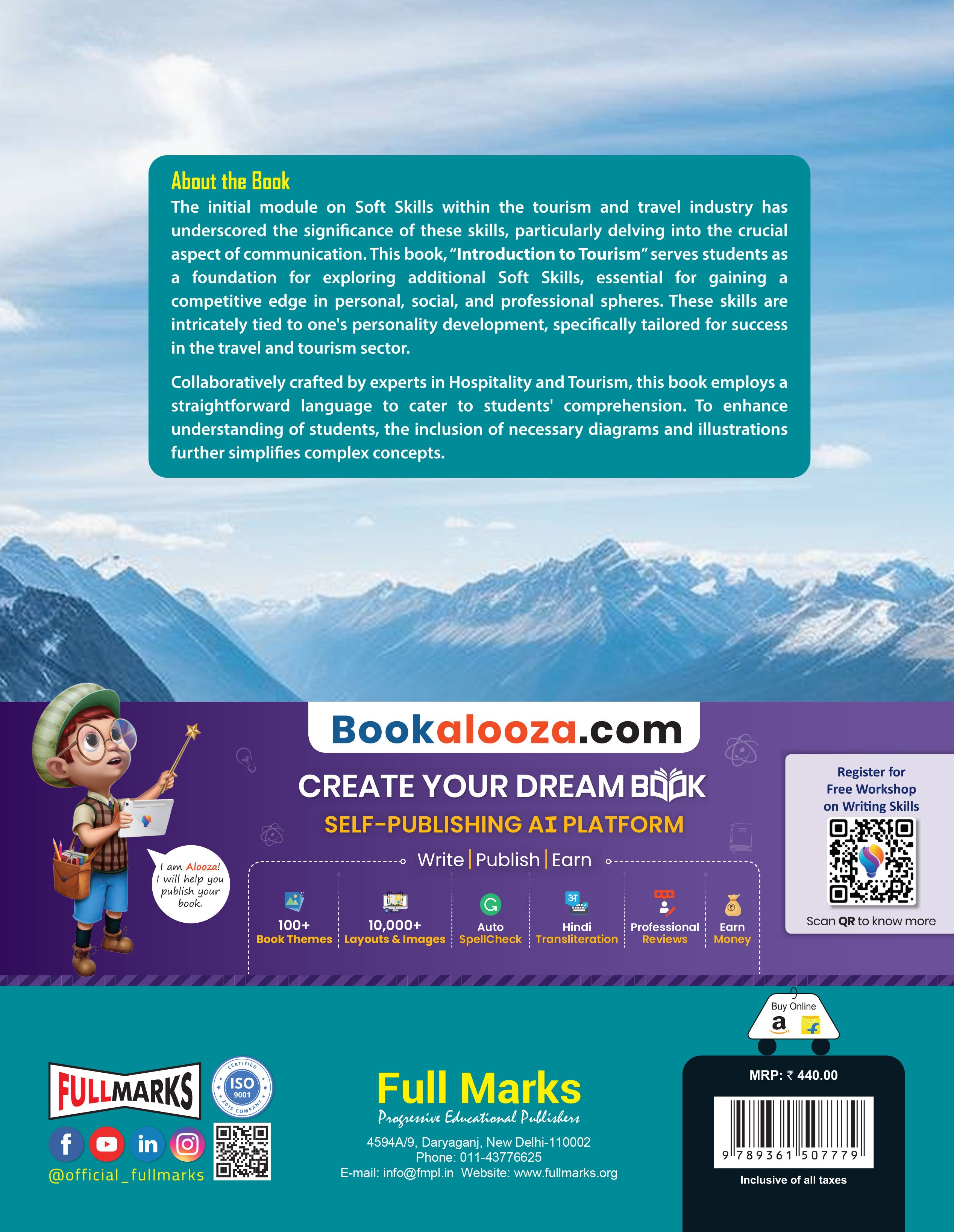 Full Marks Introduction to Tourism Skill Education Textbook for Class 10 | Subject Code 406