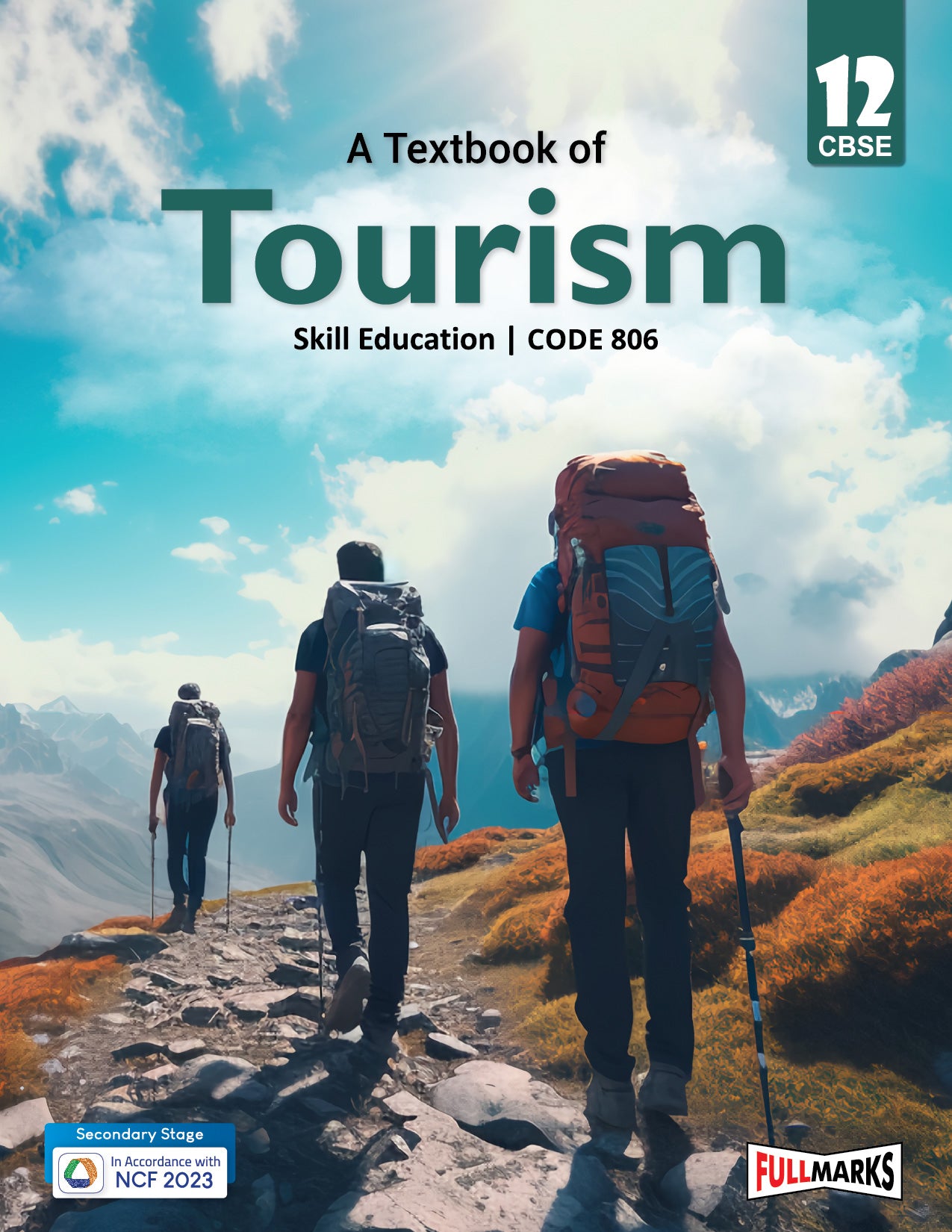 Full Marks Tourism Skill Education Textbook for Class 12 | Subject Code 806