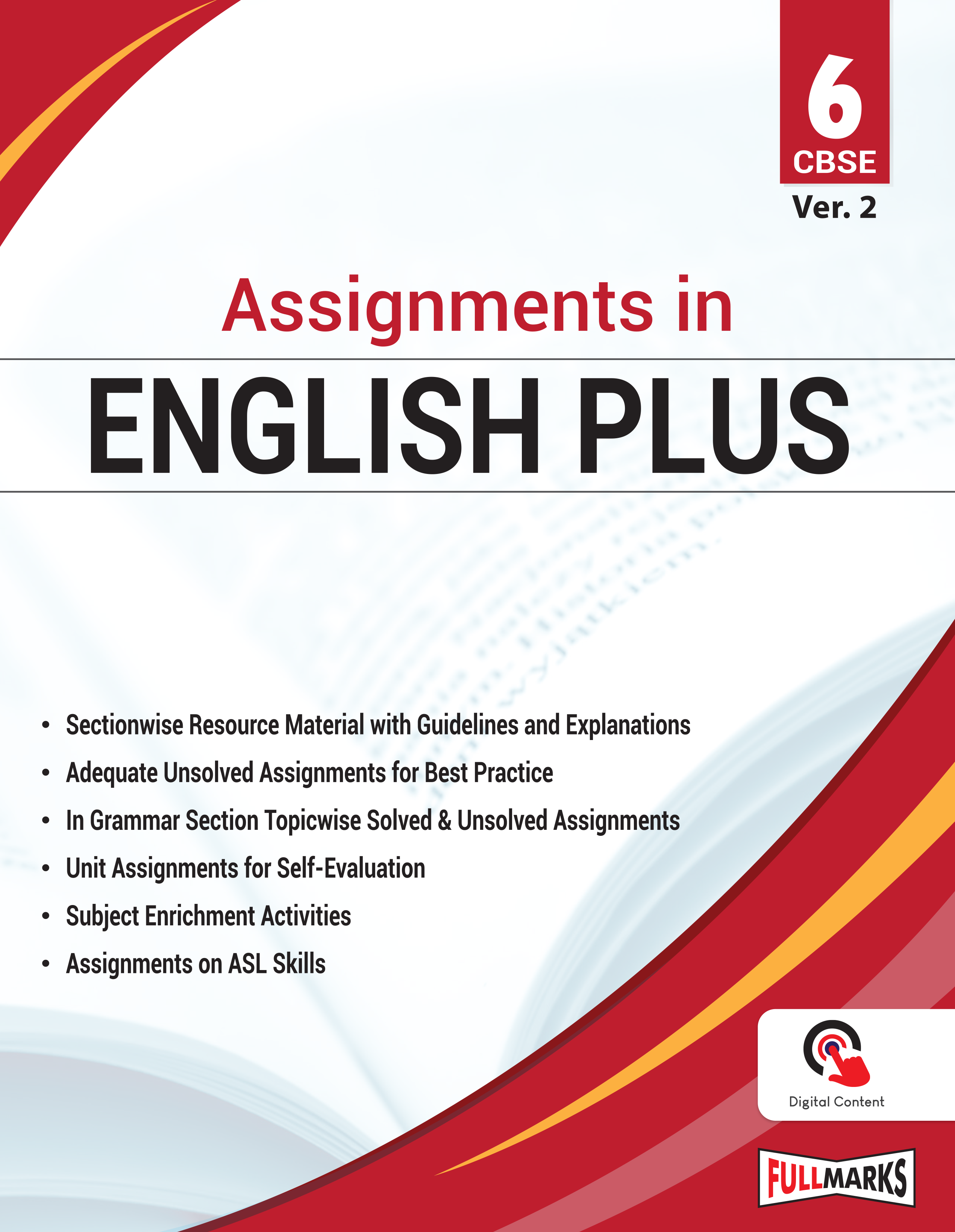 Full Marks Assignments in English Plus Ver.2 for Class 6