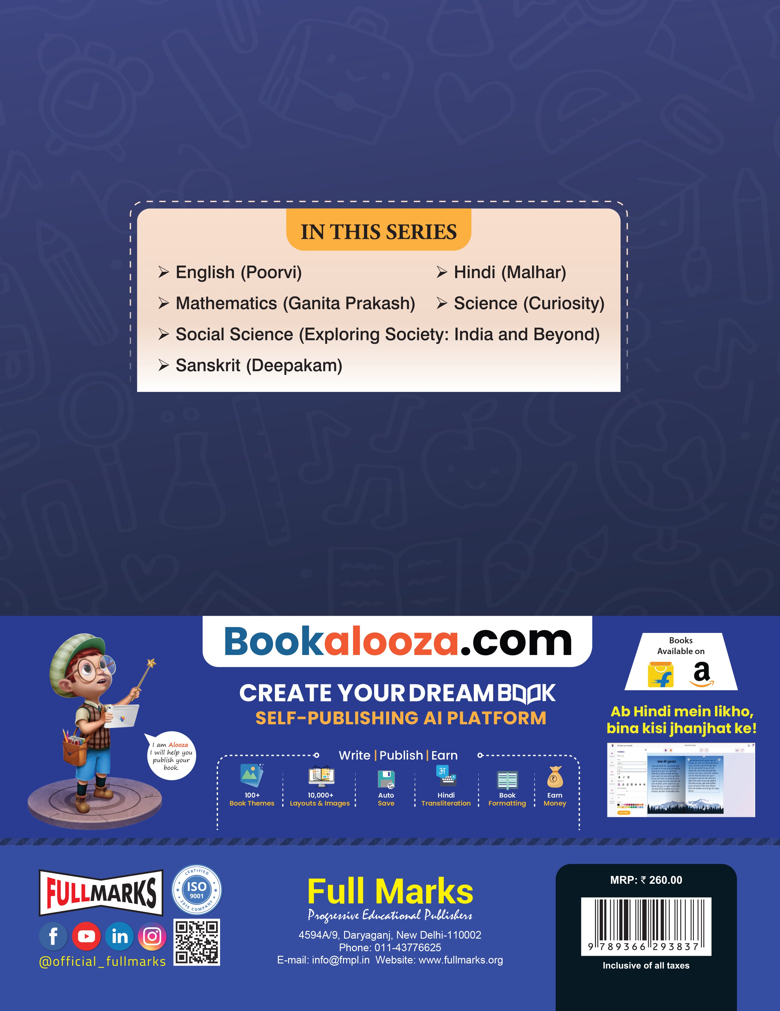 Full Marks Mathematics Complete Study Material Class 6 | Based on New NCERT Textbook GANITA PRAKASH and CBSE Syllabus | Includes Chapterwise Summary, Solved Q/A, Practice Papers and More