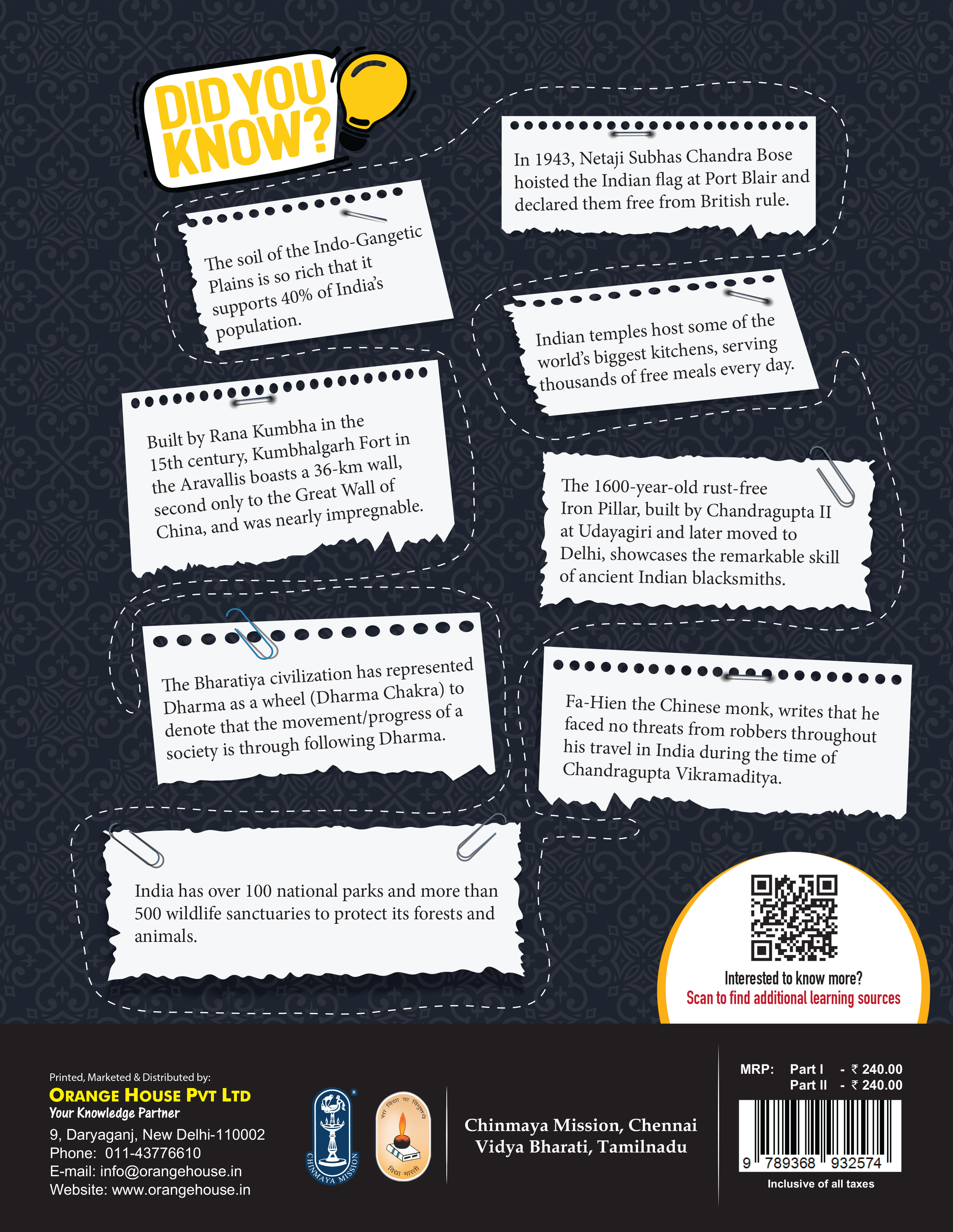 Orange House Radiant Bharat Social Science Textbook Part-2 for Class 6 | New Edition Based on NCF 2023