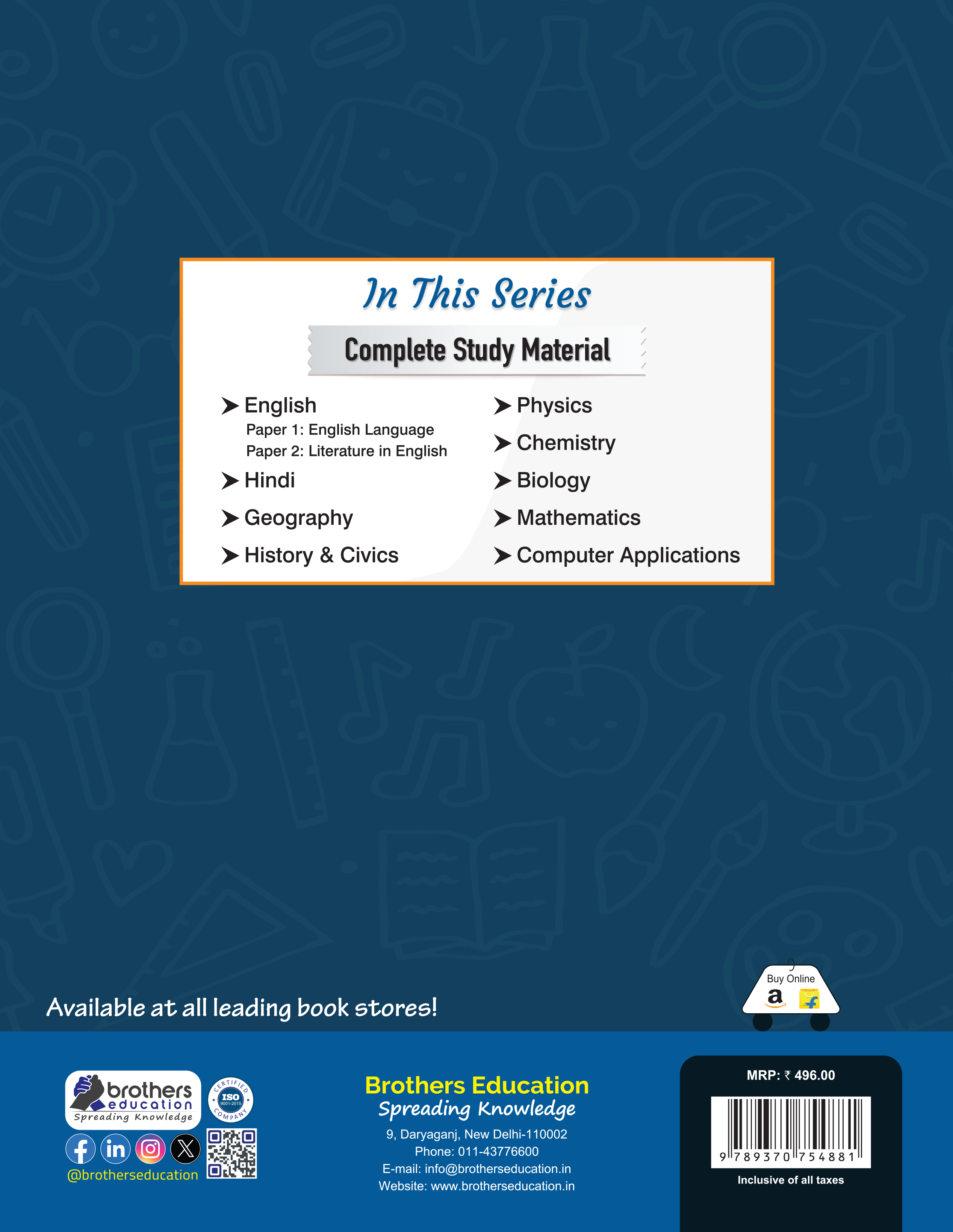 Full Marks ICSE Chemistry Class 10 Complete Study Material | Based on Latest ICSE Syllabus 2026 | Includes PYQs, Solved Q/A, Competency Based Questions, Practice Papers & More