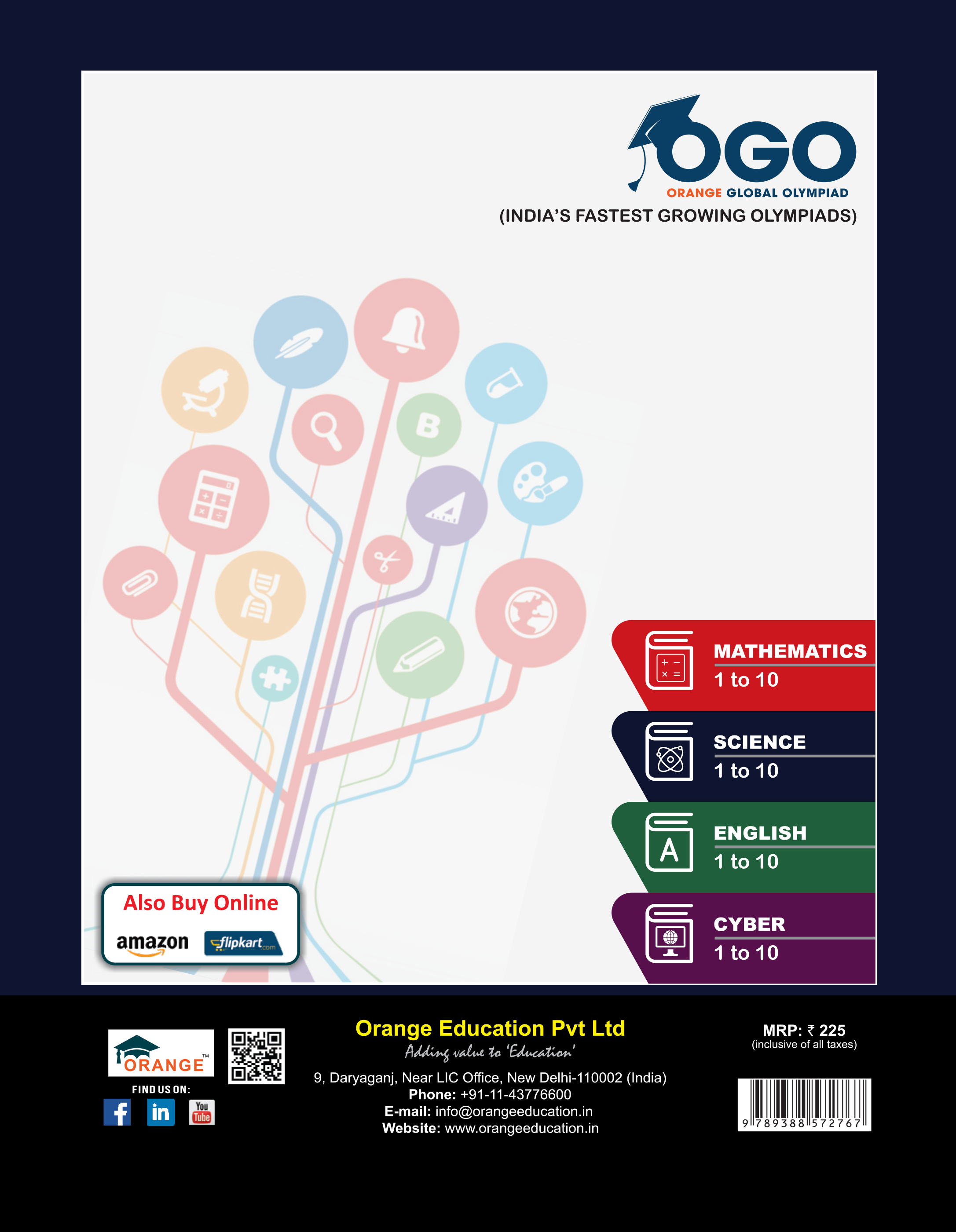 Full Marks Science NLE Olympiad Prep Book for Class 2: Aligned with Bloom's Taxonomy, NCERT Syllabus, HOTS, and Model Test Papers | Strengthens Problem-Solving Skills | Ideal for 2025 & 2026 Olympiads