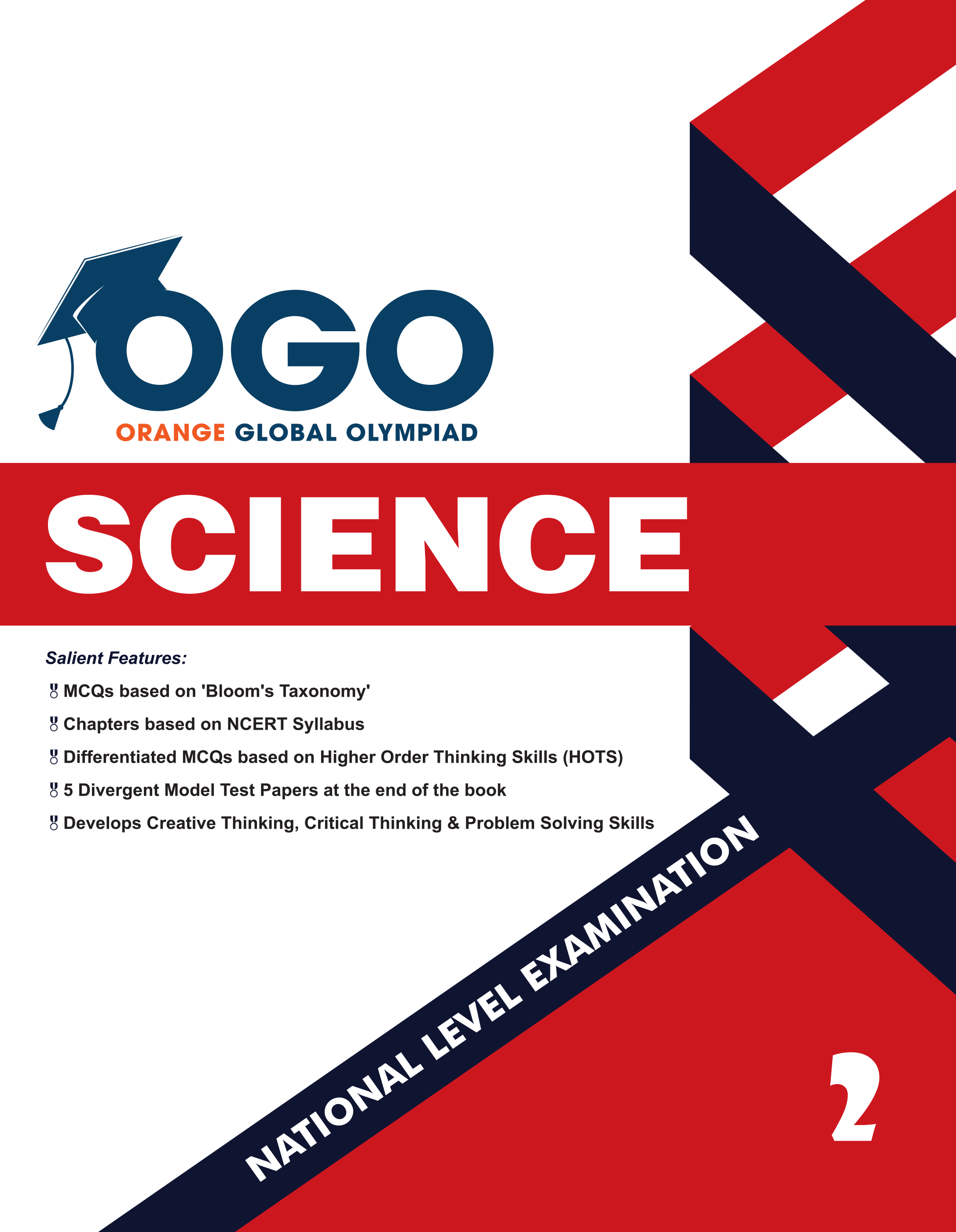 Full Marks Science NLE Olympiad Prep Book for Class 2: Aligned with Bloom's Taxonomy, NCERT Syllabus, HOTS, and Model Test Papers | Strengthens Problem-Solving Skills | Ideal for 2025 & 2026 Olympiads