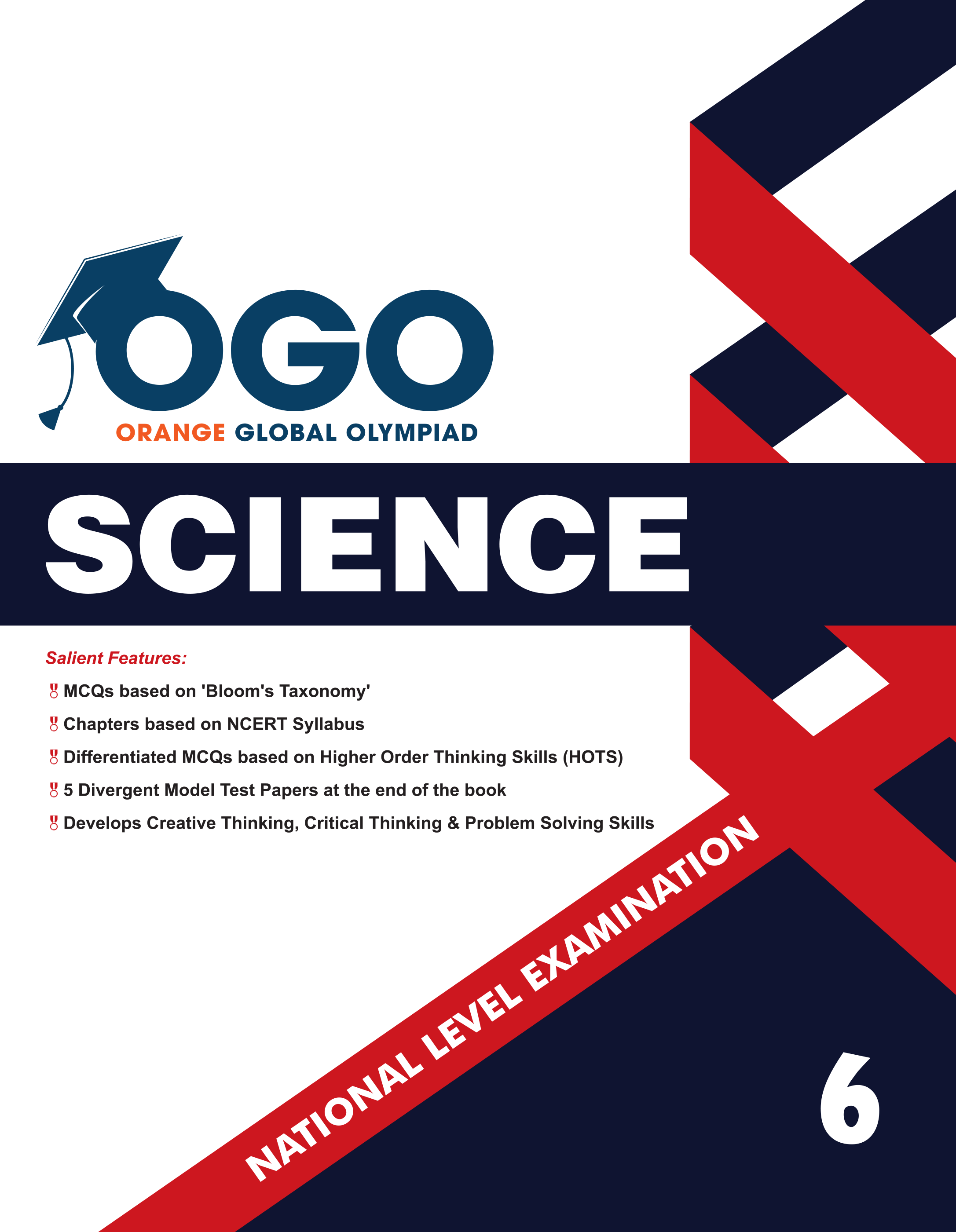Full Marks Science NLE Olympiad Prep Book for Class 6: Aligned with Bloom's Taxonomy, NCERT Syllabus, HOTS, and Model Test Papers | Strengthens Problem-Solving Skills | Ideal for 2025 & 2026 Olympiads