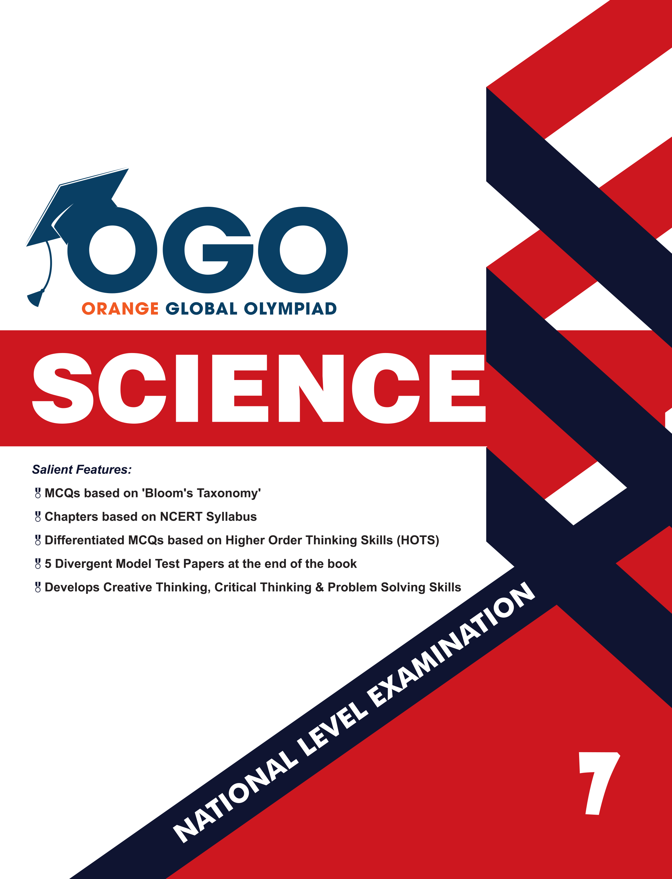 Full Marks Science NLE Olympiad Prep Book for Class 7: Aligned with Bloom's Taxonomy, NCERT Syllabus, HOTS, and Model Test Papers | Strengthens Problem-Solving Skills | Ideal for 2025 & 2026 Olympiads