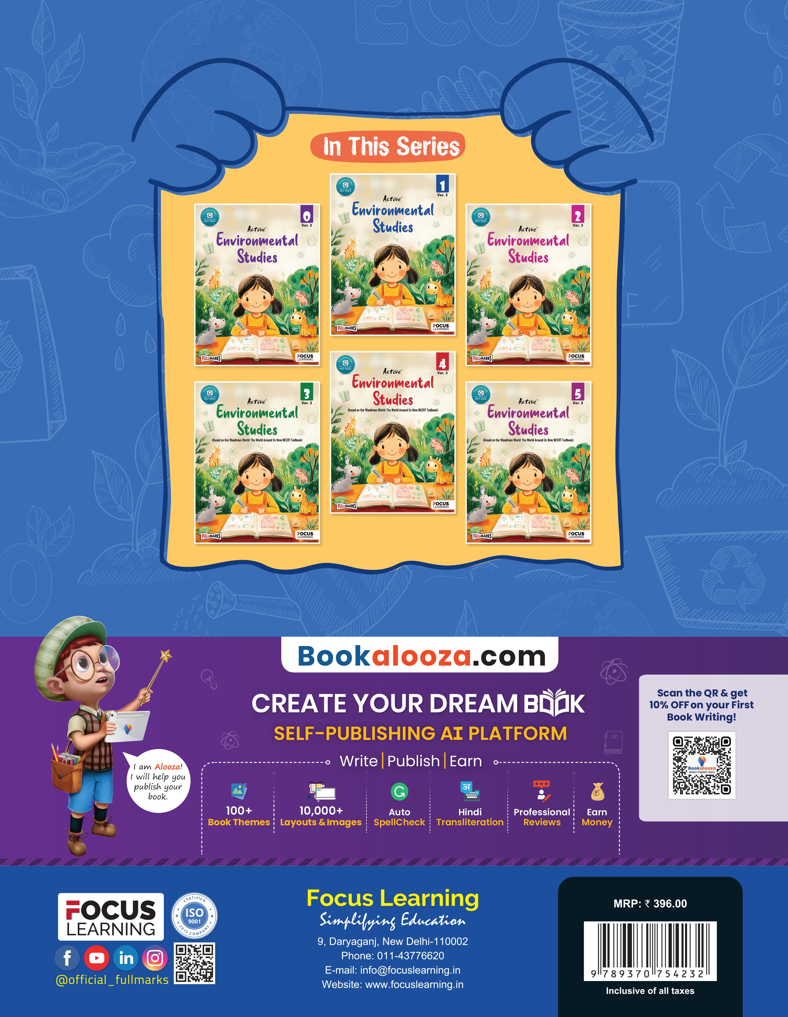 Focus Learning Active Environmental Studies Ver. 3 for Class 1 | Foundational Stage | In Accordance with NCF 2023