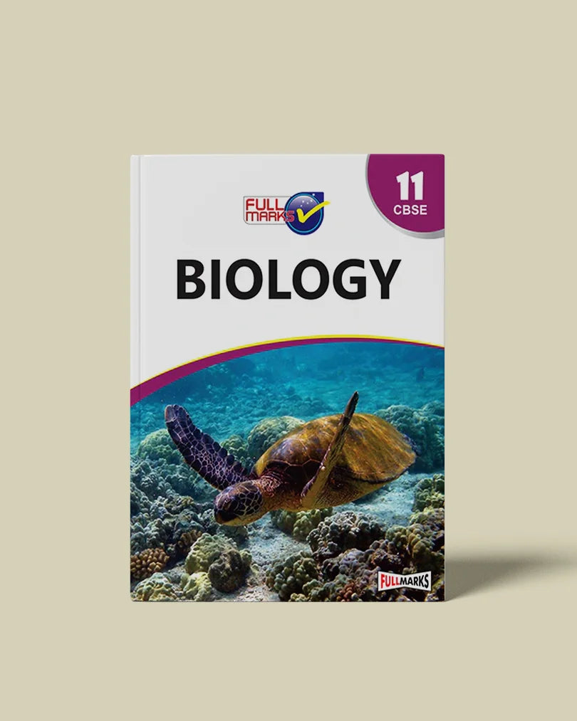 Full Marks Biology Complete Study Material Class 11 | Based on Latest NCERT Textbook Biology and CBSE Syllabus | Includes Chapterwise Summary, Solved Q/A, Practice Papers and More