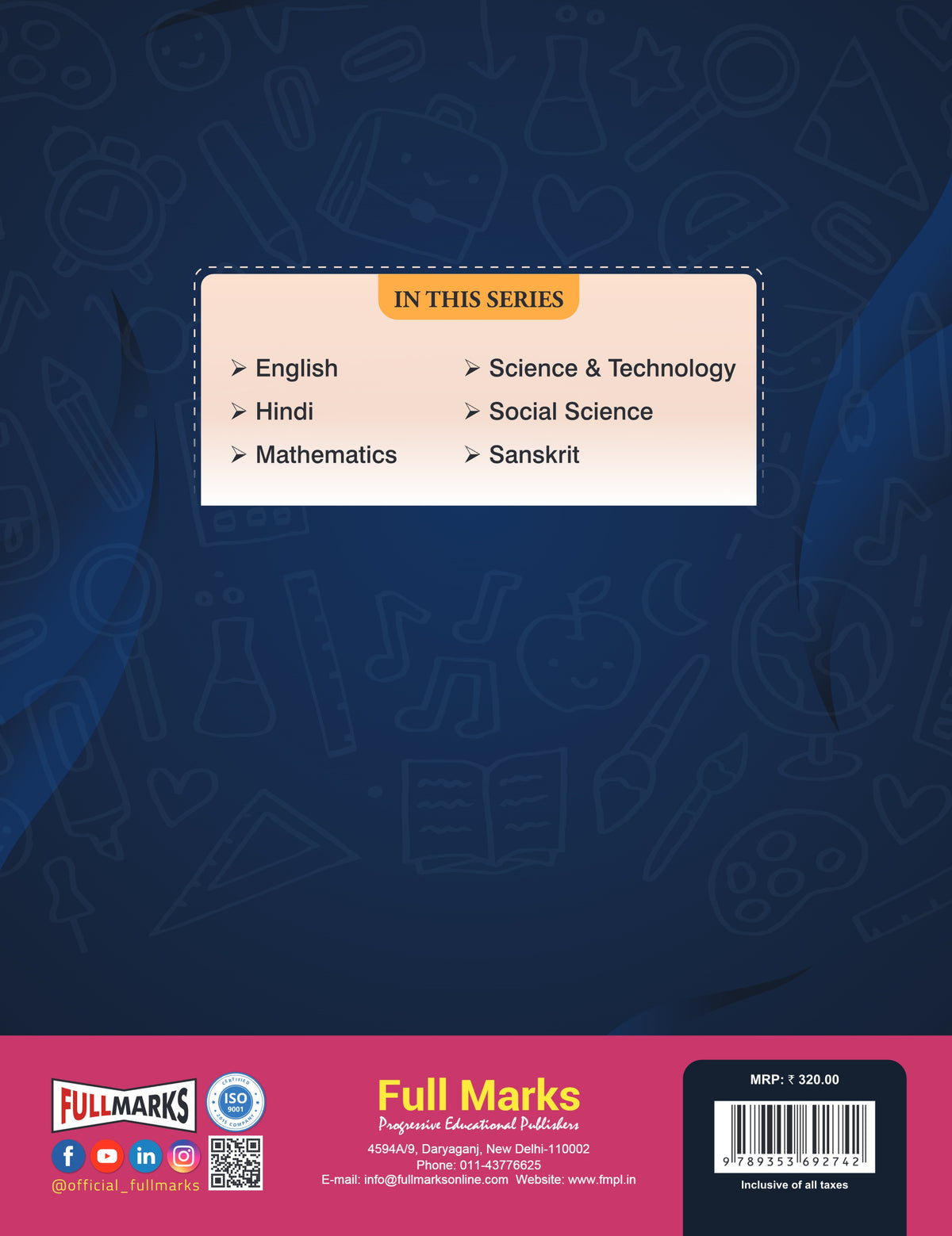 Full Marks DAV English Class 7 Complete Study Material