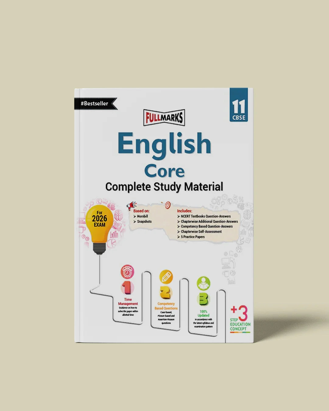 Full Marks English Core Complete Study Material Class 11 | Based on Hornbill, Snapshots | Includes Chapterwise Summary, Solved Q/A, Practice Papers and More