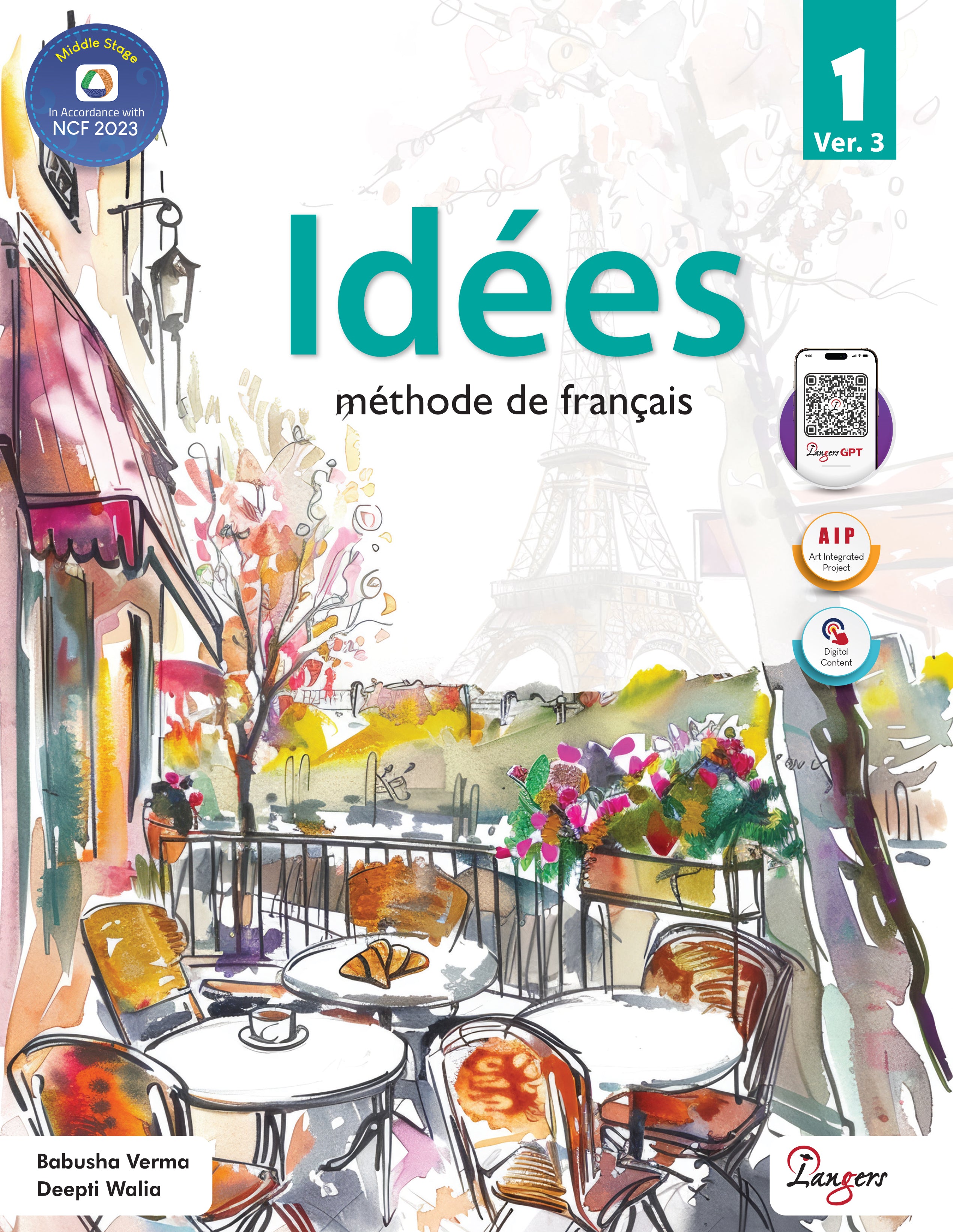Langers Idées Ver. 3 for Class 6 | Méthode de Français | In Accordance with NCF 2023