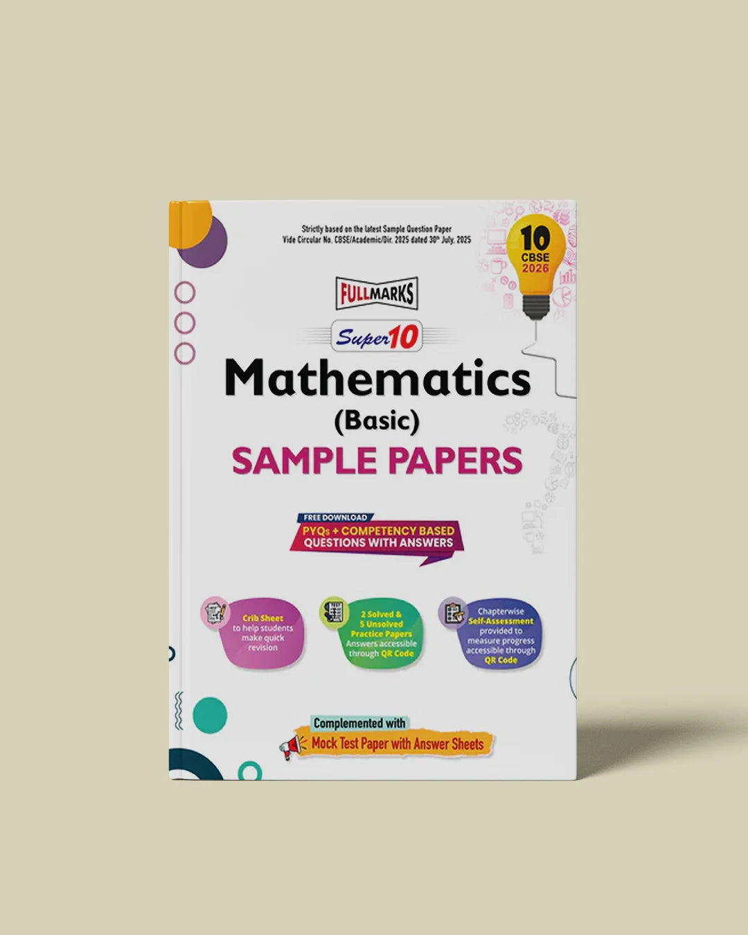 Buy CBSE Class 10 & 12 Sample Paper for 2025 Exams – Full Marks
