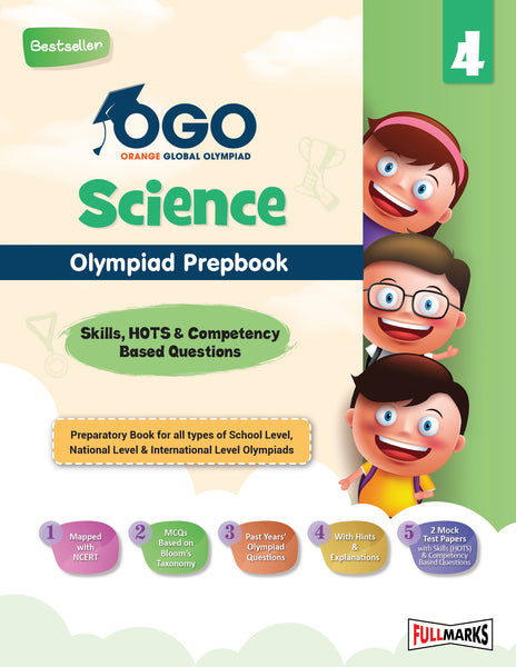 Buy Class 4 Science Olympiad Books For 2025 Exam Full Marks