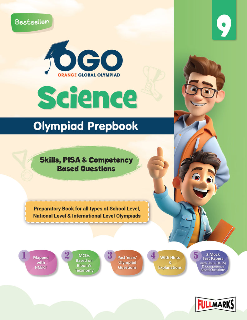 Buy Class 9 Science Olympiad Books for 2025 Exam – Full Marks